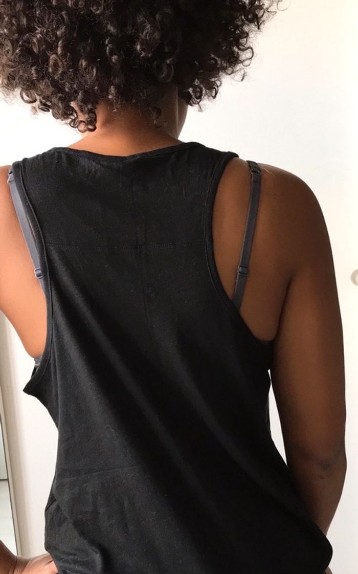 Débardeur noir ample Camaïeu - photo numéro 3