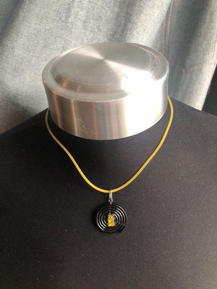 Collier bonbon réglisse et ourson Haribo - photo numéro 2