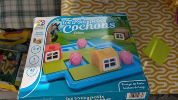 Jeu: les 3 petits cochons