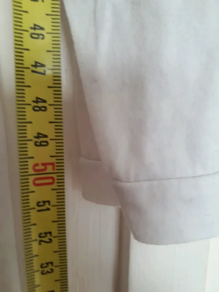Tshirt blanc perles 42/44 - photo numéro 4