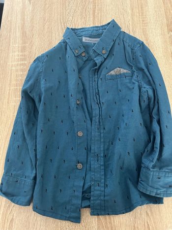 Chemise manche longue taille 3 ans