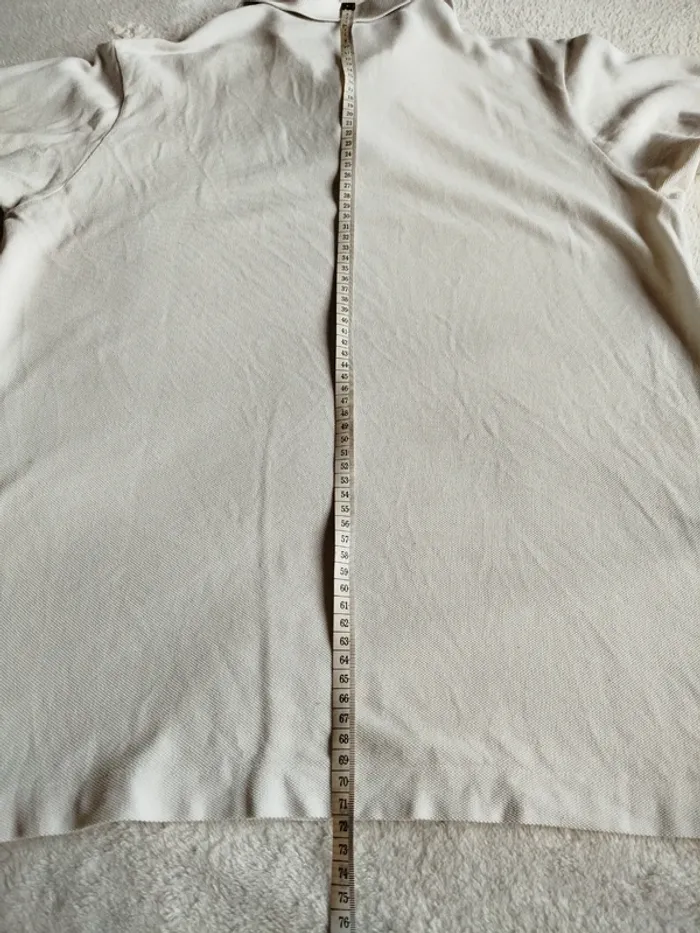 Polo vintage usa Lacoste blanc taille 4 - photo numéro 9