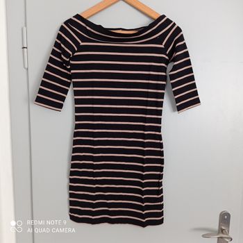 Robe à rayures t38