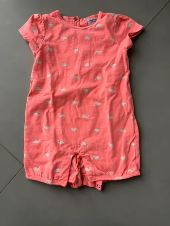 Combishort tao 12 mois rose