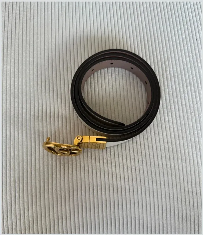 Ceinture Gucci crème 75cm très bon état - beige Gucci belt - photo numéro 8