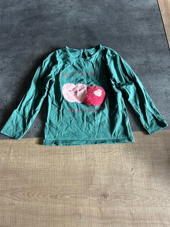 T-shirt manches longues fille taille 3 ans