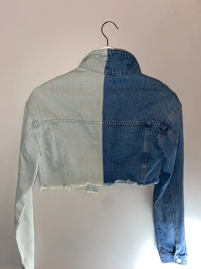 Veste en jean courte - photo numéro 4