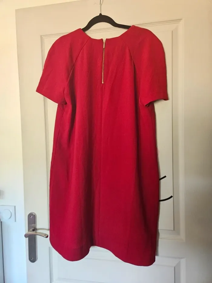 Robe Rouge Manches courtes Taille Xl Cortefiel - photo numéro 2