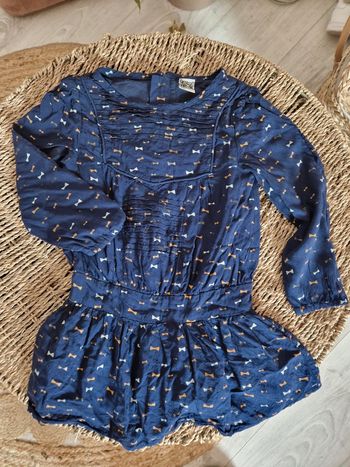 Jolie robe marine à motifs Tape à l'œil 🐇3 ans🐇