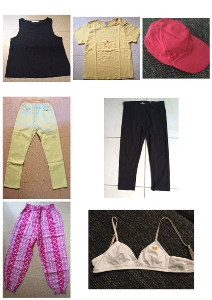 T10-11 ans printemps été - vêtements fille