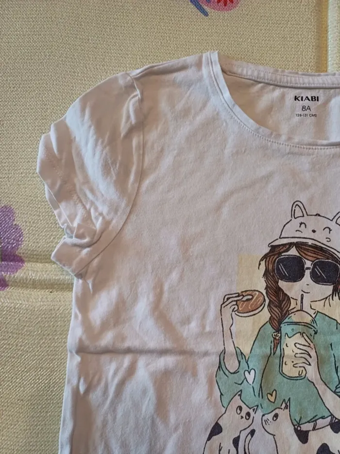 Lot t shirt 8 ans - photo numéro 7