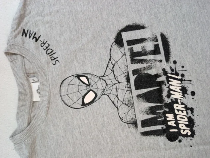 Tee-shirt spiderman 8 ans garçon - photo numéro 2