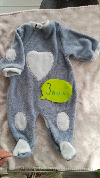 Combinaison surpyjama polaire