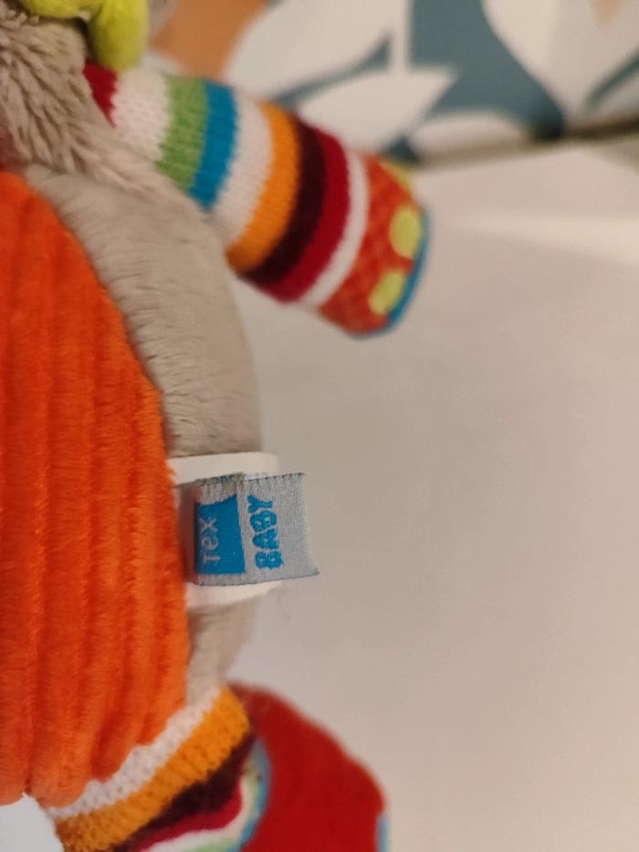 Doudou éléphant tex - photo numéro 4