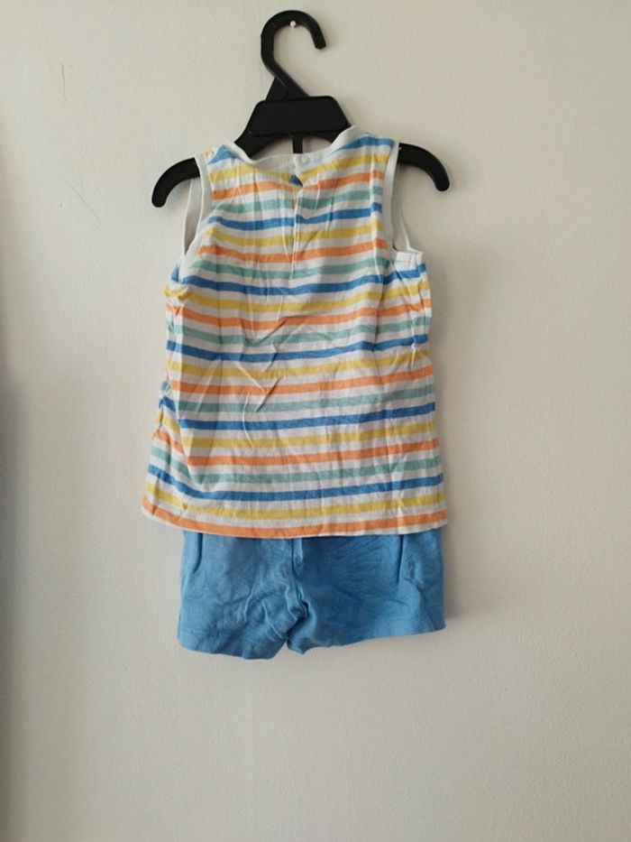 Ensemble débardeur short bébé garçon - photo numéro 3