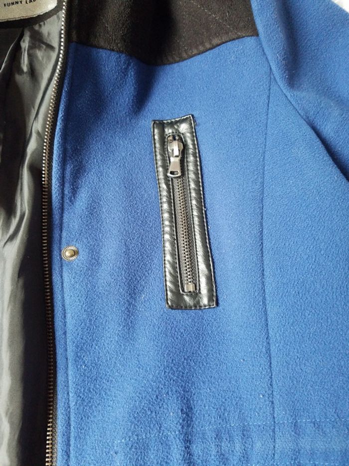 Manteau bleu/noir Cache Cache - photo numéro 3
