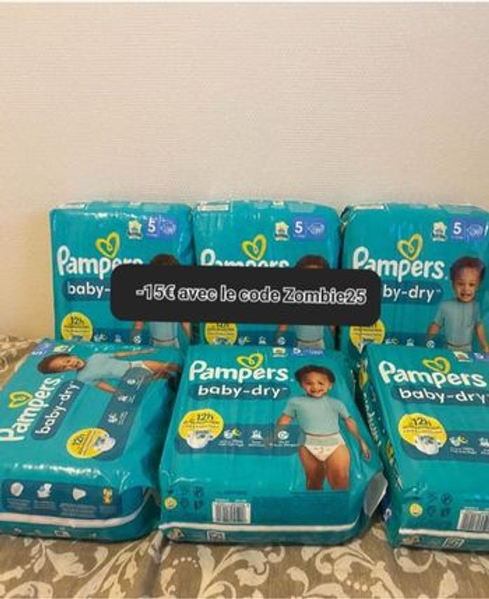 Pampers taille 5