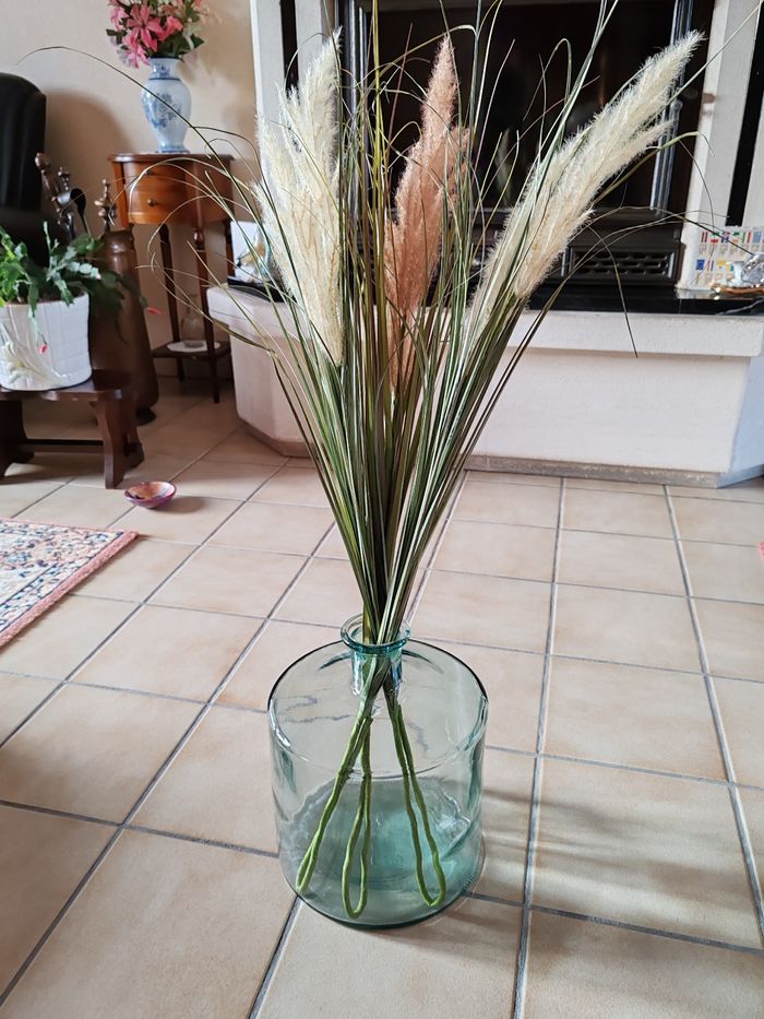Dame Jeanne ou vase bouteille en verre - photo numéro 3