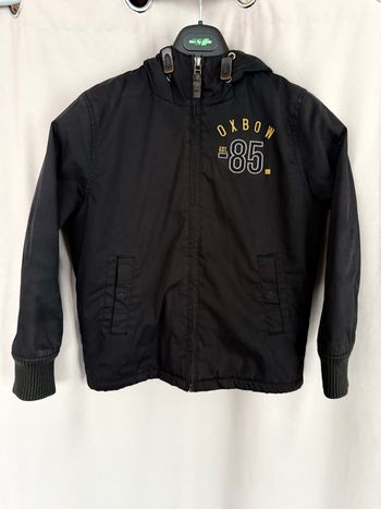 Veste à capuche noir Oxbow 