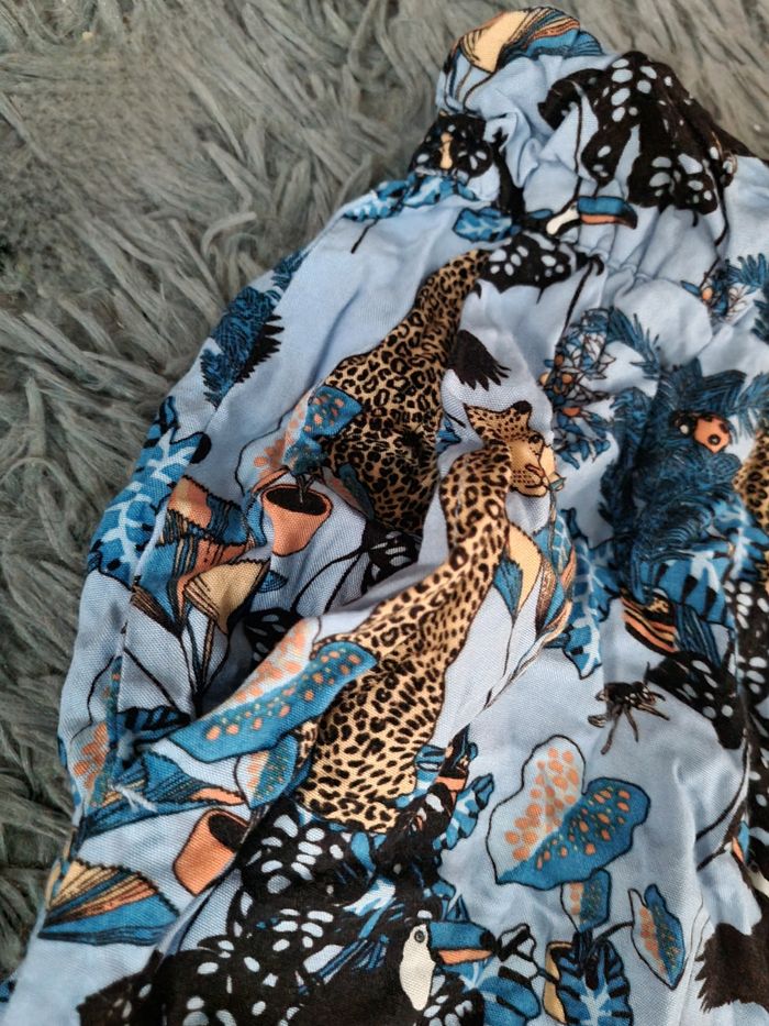 Short imprimé léopard 🐆 et toucan taille S - photo numéro 6