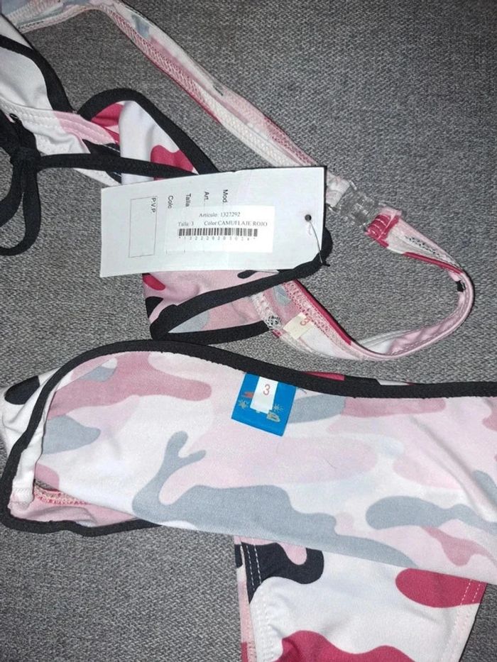 Bikini / maillots-de-bain STB camouflage rouge - photo numéro 6