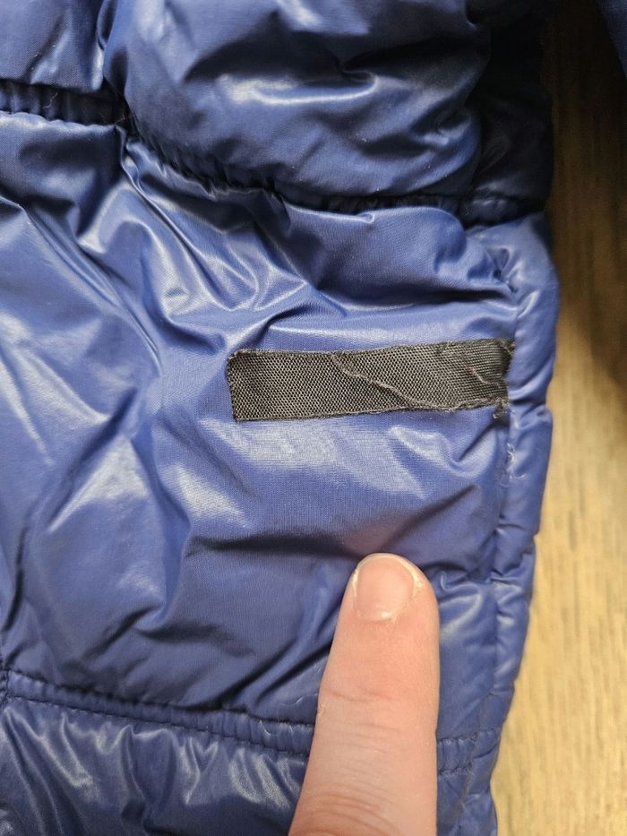 Doudoune à capuche bleu marine Obaïbi 3 ans - photo numéro 5