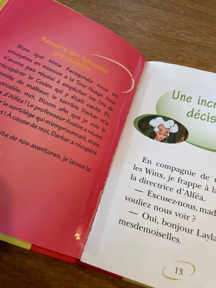 Livre La bibliothèque Rose Winx Club Numéro 14 Le mini village des mini fées - photo numéro 13