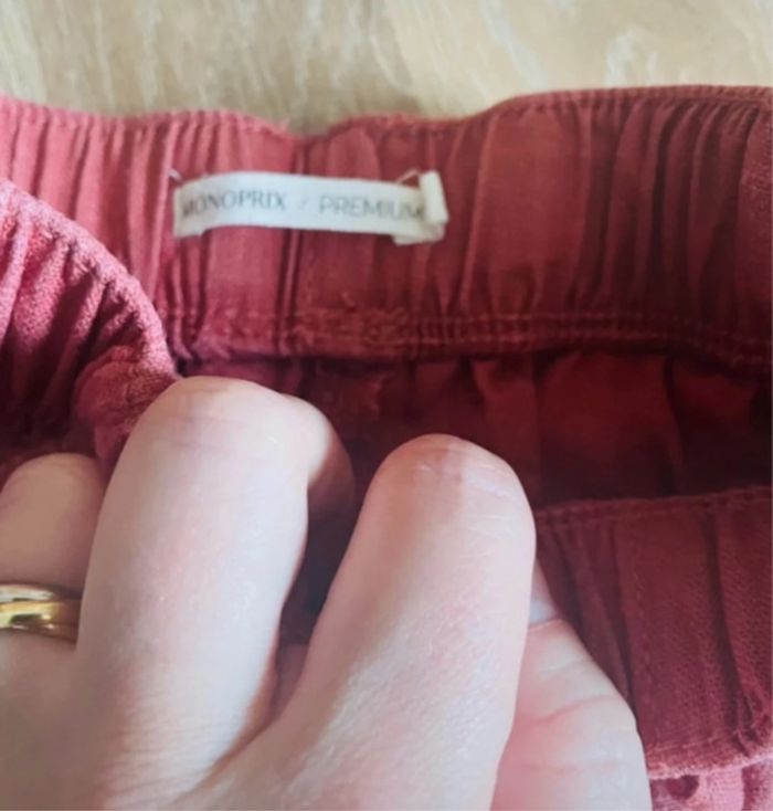 Short en Lin Monoprix Premium - photo numéro 3