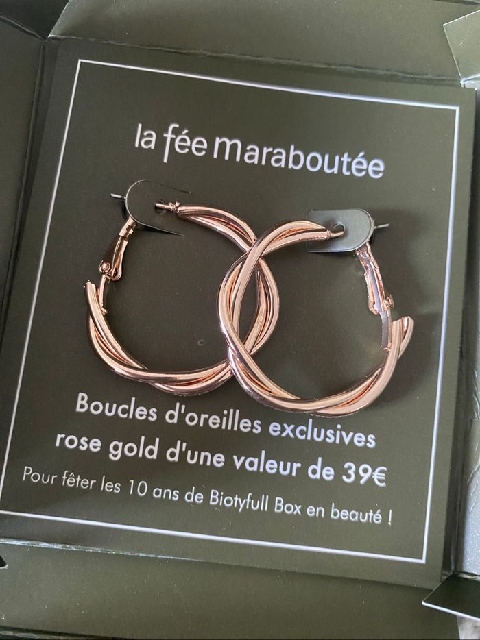 Boucles d’oreilles La fée maraboutée - photo numéro 2