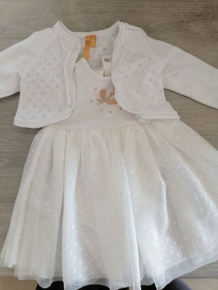 Robe de cérémonie avec gilet