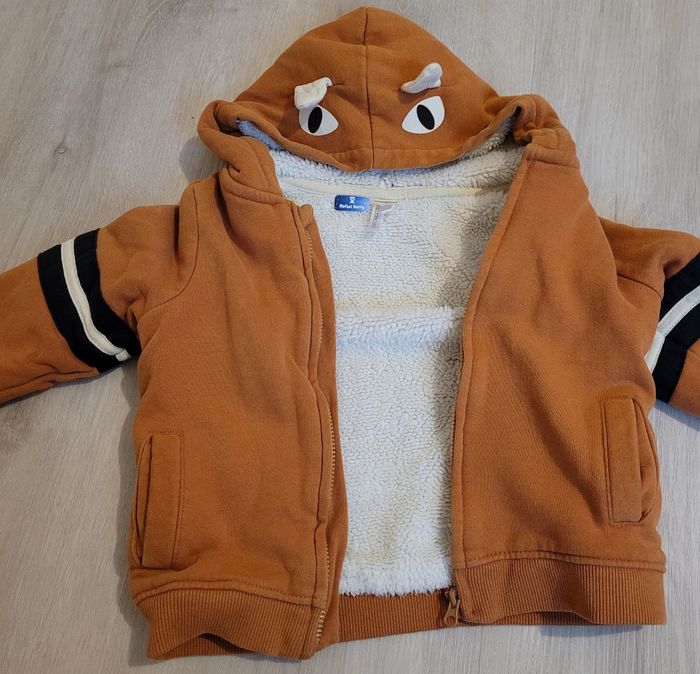 Veste fourré bien chaude 36 mois