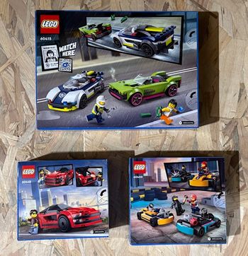 Pack LEGO City - 60400 / 60415 / 60448 - Neufs et scellés
