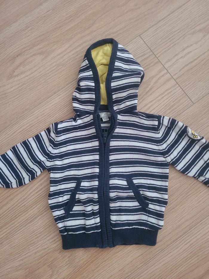 Gilet zippé 3 mois