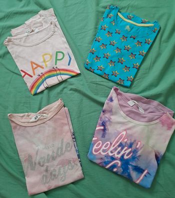 Lot t-shirt 8/10 ans