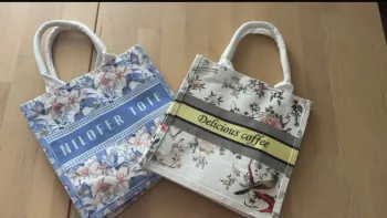 Mini tote bag 25x25