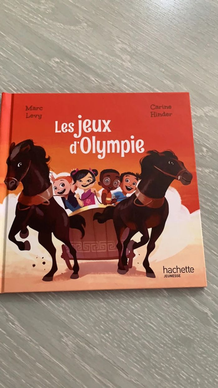 Livre les jeux d’Olympie