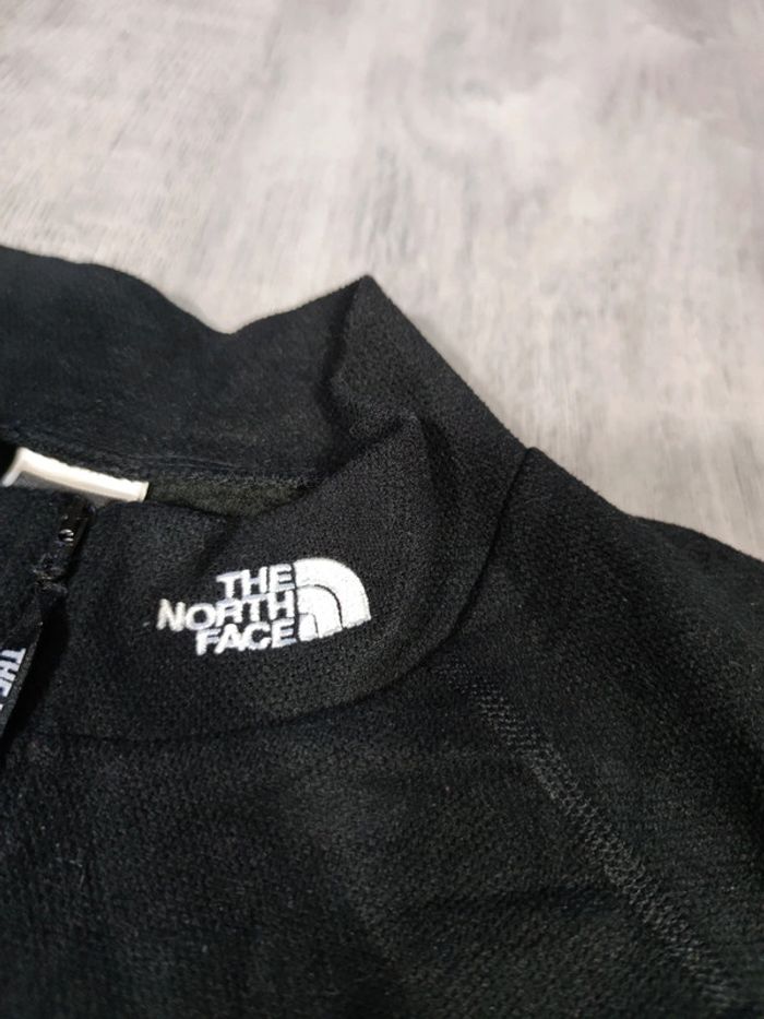 Pull Half Zip The North Face Noir Logo Brodé Taille XL Femme - photo numéro 4