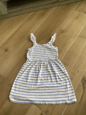 Robe à rayure Marine kiabi 8 ans