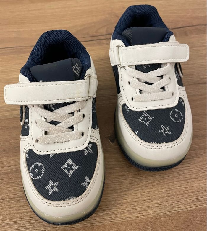 Basket garçon taille 23 basket Bleu Marine - photo numéro 6