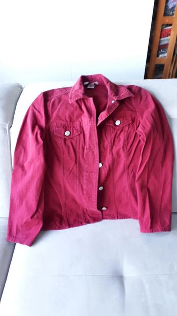 Veste en jean femme