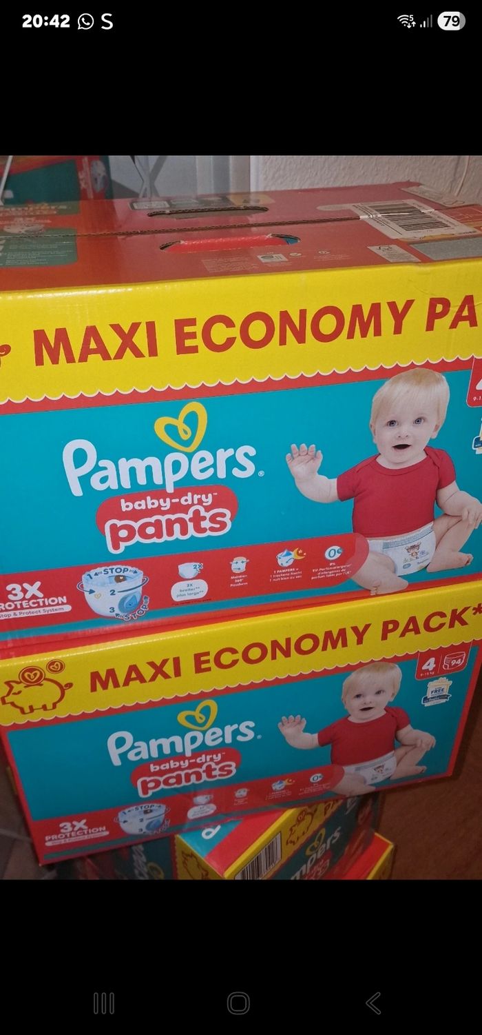 Couches pampers - photo numéro 3