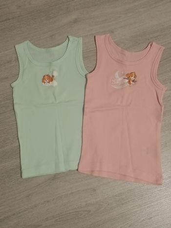 Lot débardeurs bébé fille Paw Patrol