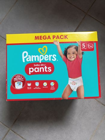 Couches culottes Pampers Taille 5