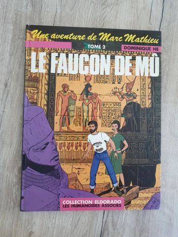 Bande dessinée Le faucon de Mû