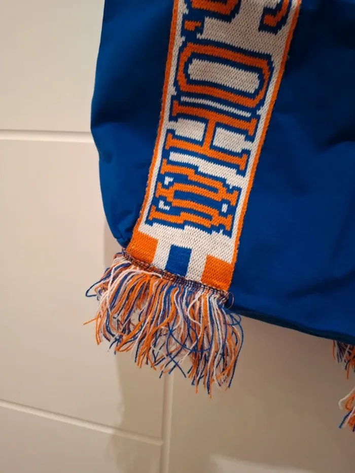 Grand sac bleu et orange - excellent état - photo numéro 3