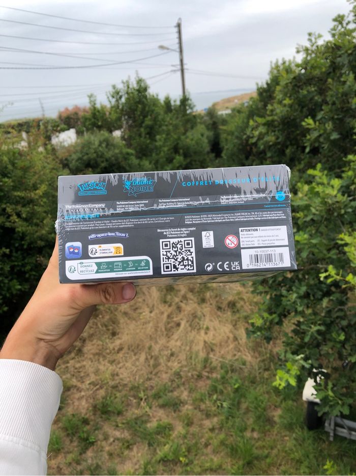ETB Pokémon ev10.5 foudre noir - photo numéro 5