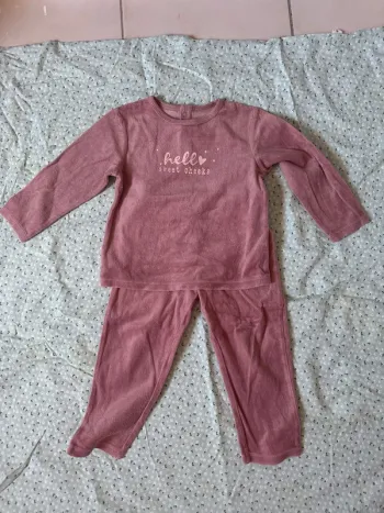 Pyjama TEX en velours