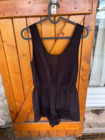 Combi short broderie