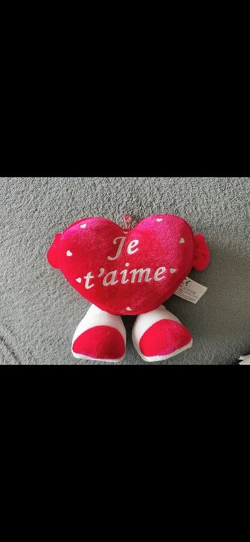 Peluche cœur