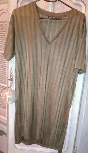 Tunique robe manches courtes